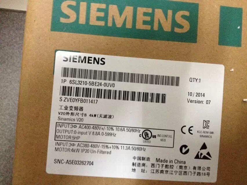 Trojfázový menič Siemens 4 kW 8,8 A